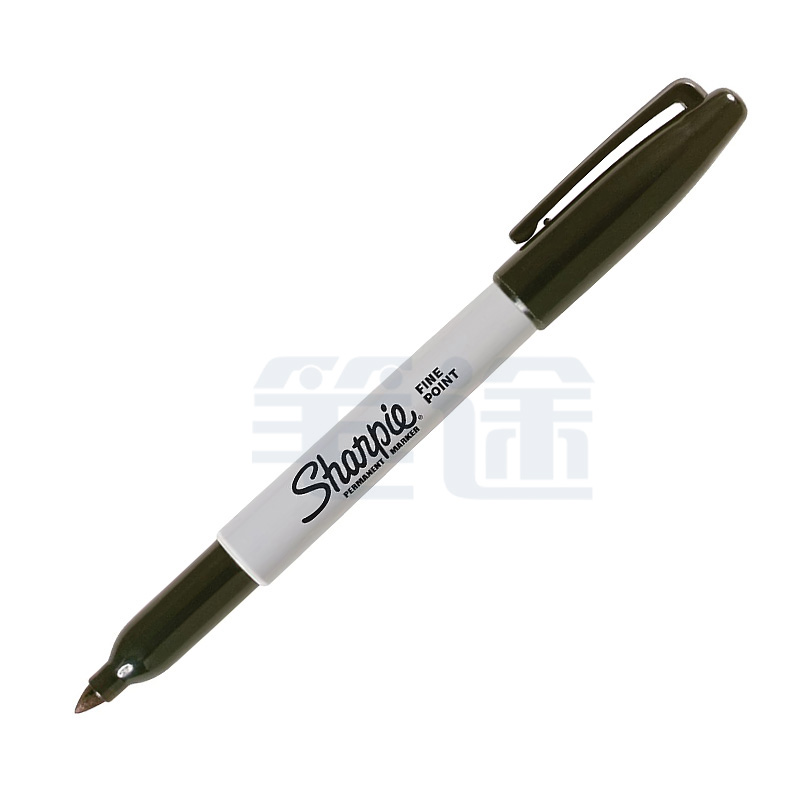美国三福记号笔 sharpie油性工业标记笔无尘室用打点笔30001 1.0mm